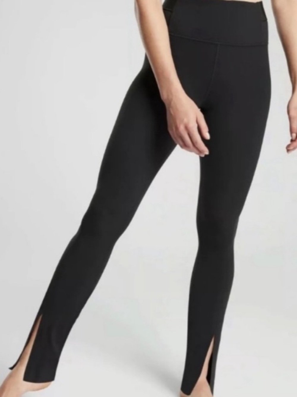 Athleta Aura Split Pant Black Size M
